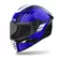 Airoh Connor Achieve Мотошлем Blue Gloss Синий (размер: xs)