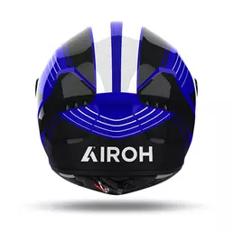 Airoh Connor Achieve Мотошлем Blue Gloss Синий