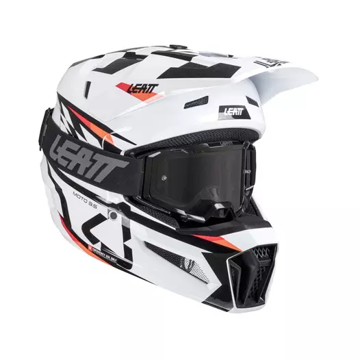 Leatt 3.5 V.25 Мотошлем White Белый