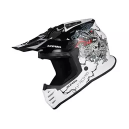 Acerbis Profile Junior Мотошлем White Black Белый