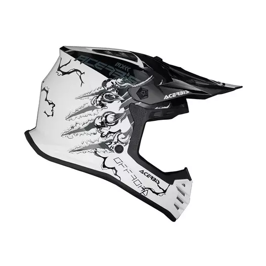 Acerbis Profile Junior Мотошлем White Black Белый