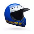 Bell Moto-3 Ece6 Classic Мотошлем Blue Синий (размер: s)