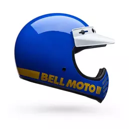 Bell Moto-3 Ece6 Classic Мотошлем Blue Синий