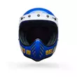 Bell Moto-3 Ece6 Classic Мотошлем Blue Синий