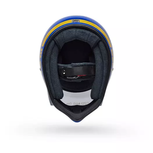 Bell Moto-3 Ece6 Classic Мотошлем Blue Синий