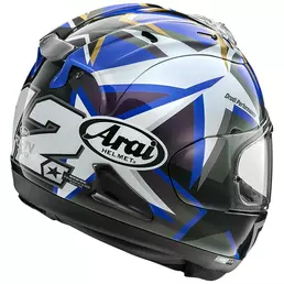 Arai Rx-7v Evo Maverick Star Мотошлем Синий