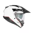 Acerbis Attack Мотошлем White Black Белый