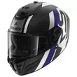 SHARK Spartan RS Carbon Shawn integralhelm Matt Carbon / Blue / Silver