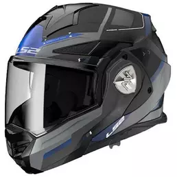 LS2 FF901 Advant X Spectrum Modularhelm Black / Blue / Titanium
