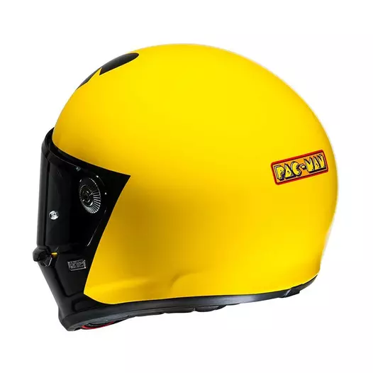 Hjc V10 Pac-man Bandai Namco Мотошлем Желтый