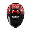 Hjc C10 Diablo Mask Мотошлем Красный