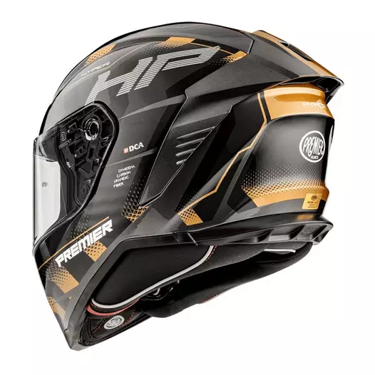 Premier Hyper 22.06 Мотошлем Hp 19 Gold Золотистый