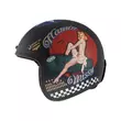 Premier Jet Classic Pin Up 9 Bm Мотошлем Черный