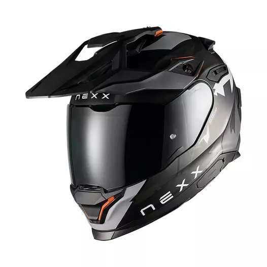 Nexx Y.travl Primal Мотошлем Black Grey Matt Черный