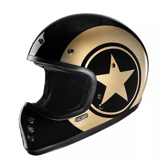 Hjc V60 Nyx Мотошлем Black Gold Черный (размер: l)