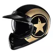 Hjc V60 Nyx Мотошлем Black Gold Черный