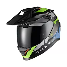Nexx Y.travl Primal Мотошлем Neon Black Matt Желтый