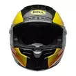 Bell Race Star Flex Dlx Offset Black Red Gloss Красный