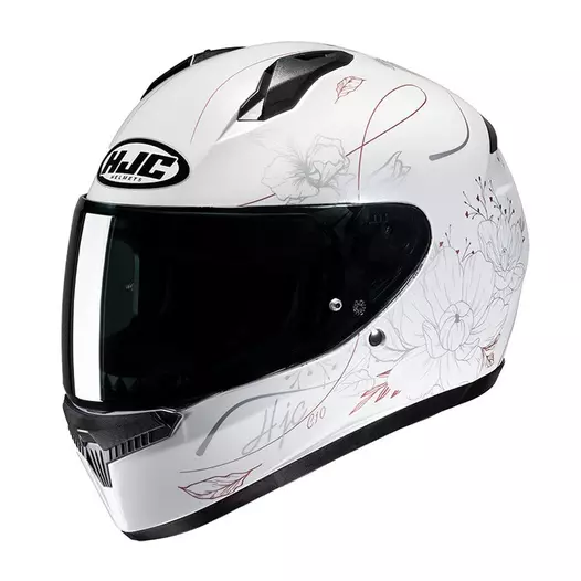 Hjc C10 Epik Мотошлем White Pink Белый (размер: xxxs)