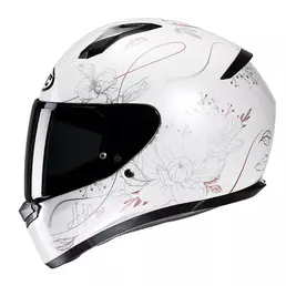 Hjc C10 Epik Мотошлем White Pink Белый