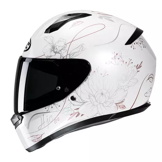 Hjc C10 Epik Мотошлем White Pink Белый