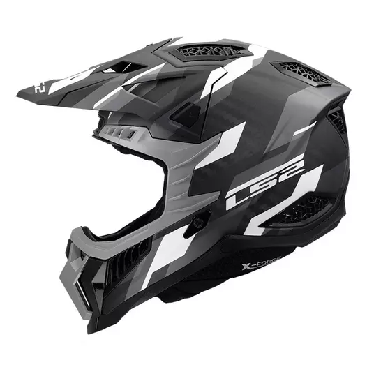 Ls2 Mx703 X-force Phantom Мотошлем Grey Matt Серый