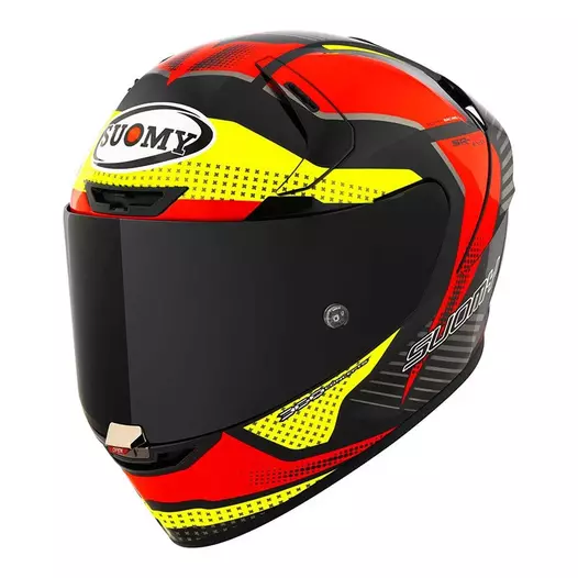 Suomy Sr-gp Evo Airspeed Мотошлем Red Yellow Красный (размер: xs)