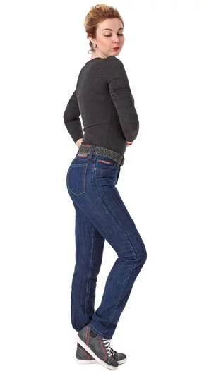 Starks Lady Lizard stretch мотоджинсы женские синие
