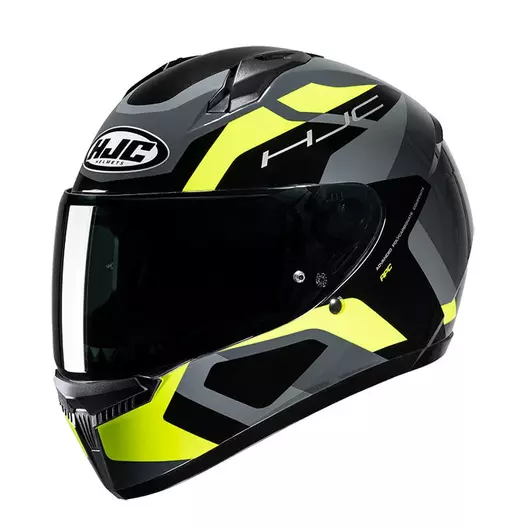 Hjc C10 Tins Мотошлем Yellow Black Желтый (размер: xs)