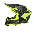 Acerbis X-track 2206 Мотошлем Black Yellow Fluo Желтый