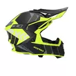 Acerbis X-track 2206 Мотошлем Black Yellow Fluo Желтый