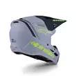 Alpinestars Sm3 Radium Мотошлем Grey Yellow Matt
