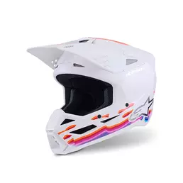 Alpinestars Sm3 Force Мотошлем White Glossy Белый