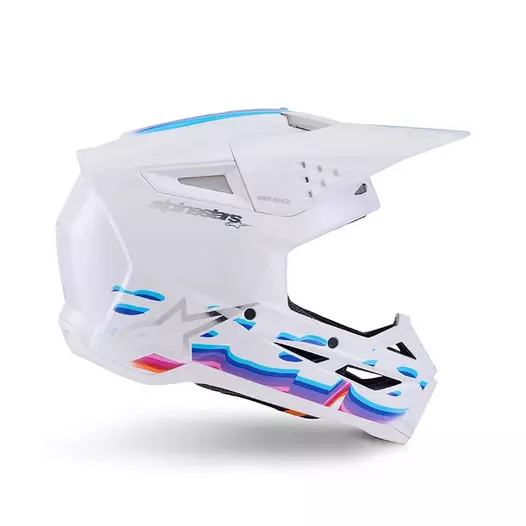 Alpinestars Sm3 Force Мотошлем White Glossy Белый