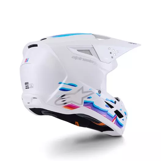 Alpinestars Sm3 Force Мотошлем White Glossy Белый