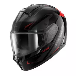 Shark Ridill 2 Mekarium Мотошлем Black Red Красный