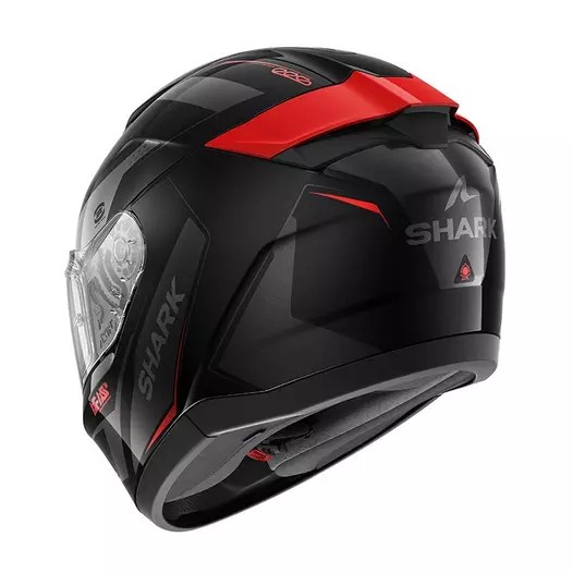 Shark Ridill 2 Mekarium Мотошлем Black Red Красный