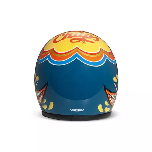 Dmd Jet Retro Lollipop Мотошлем Синий