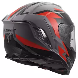 Ls2 Ff818 Storm 3 Dynamo Мотошлем Grey Red Серый