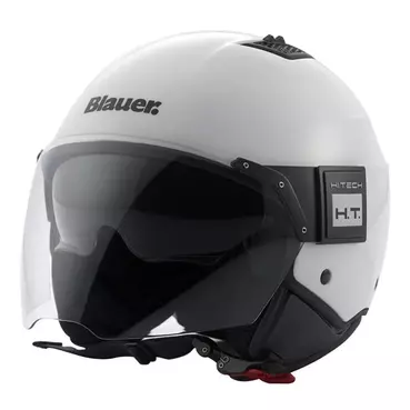 Blauer Bet Monochrome Мотошлем White Белый