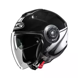 Hjc I40n Vision Мотошлем Black White Черный
