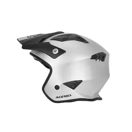 Acerbis Jet Aria 2206 Metallic Мотошлем Silver Серый