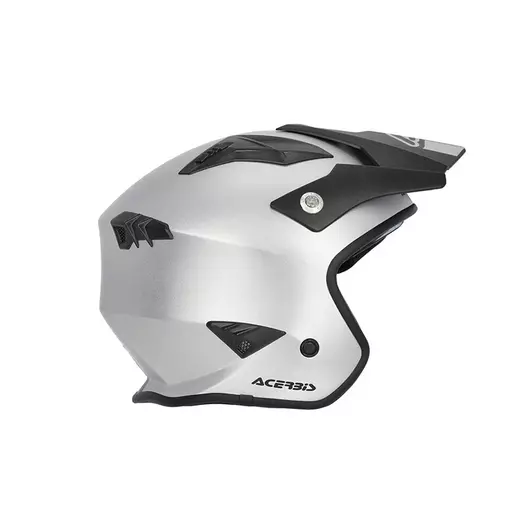 Acerbis Jet Aria 2206 Metallic Мотошлем Silver Серый
