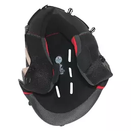 Nolan Clima Comfort N40-5 Gt Interior Black Red Красный