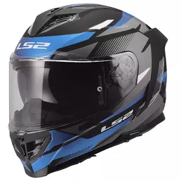 Ls2 Ff818 Storm 3 Komai Мотошлем Blue Matt Синий