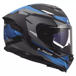 Ls2 Ff818 Storm 3 Komai Мотошлем Blue Matt Синий