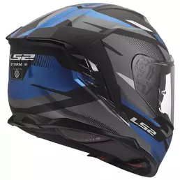 Ls2 Ff818 Storm 3 Komai Мотошлем Blue Matt Синий