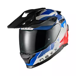 Nexx Y.travl Primal Мотошлем Blue Red Синий