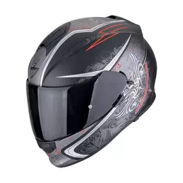 Scorpion Exo 491 Run Мотошлем Black Matt Red Красный