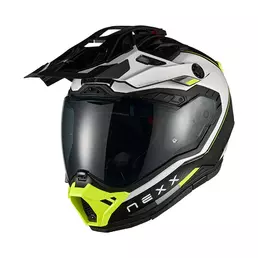 Nexx X.rally Raid Мотошлем White Yellow Желтый